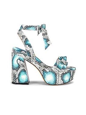 ALEXANDRE BIRMAN Clarita Platform Heel in Aquarius Sz 36